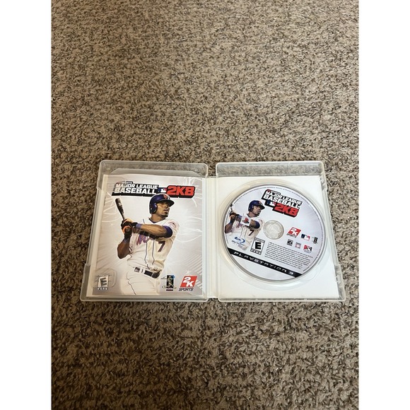 Major League‎ Baseball 2K8 (Sony PlayStation 3, 2008) - Complete - Picture 4 of 4